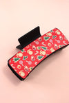 Leather Christmas Claw Clip-Hair Accessories-JOSSLYN by Wall to Wall-Red Candy Mix-Inspired Wings Fashion