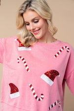 Christmas Top-Top-White Birch-Pink-Small-Inspired Wings Fashion