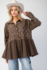 Star Sparkle Tunic-Tops-Easel-Ash-Small-Inspired Wings Fashion