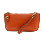 Mini Crossbody Wristlet Clutch-Bag and Purses-Joy Susan-Burnt Orange-Inspired Wings Fashion