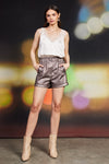 Metallic Shorts-shorts-Skies Are Blue-Bronze-XS-Inspired Wings Fashion