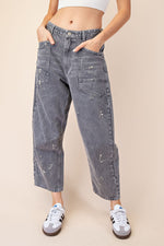 Mineral Wash Jeans-Pants-ee:some-Stone Gray-Small-Inspired Wings Fashion