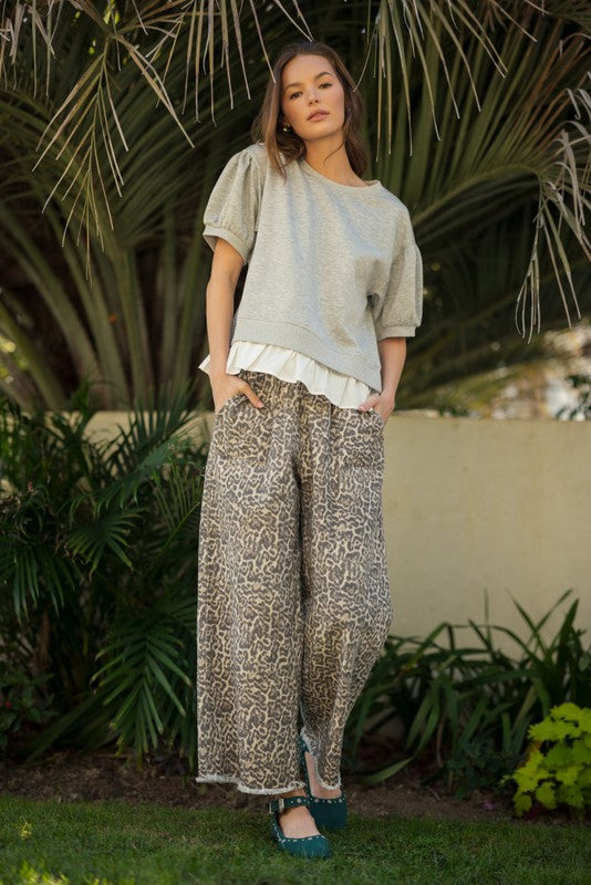 Drawstring Leopard Pants-Pants-Jodifl-Animal-Small-Inspired Wings Fashion