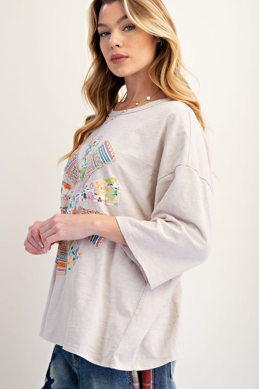 Sun Patch Top-Top-Easel-Mushroom-Small-Inspired Wings Fashion