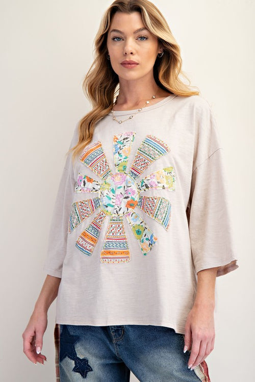 Sun Patch Top-Top-Easel-Mushroom-Small-Inspired Wings Fashion