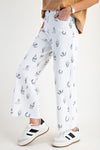 Western Print Twill Pants-Pants-Easel-Khaki-Small-Inspired Wings Fashion