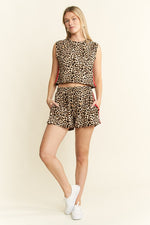 Leopard Red Set-Outfit Sets-Jade by Jane-Mocha-Small-Inspired Wings Fashion