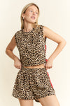 Leopard Red Shorts-Shorts-Jade by Jane-Mocha-Small-Inspired Wings Fashion