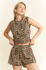 Leopard Red Shorts-Shorts-Jade by Jane-Mocha-Small-Inspired Wings Fashion