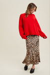 Drop Shoulder Sweater-sweater-Wishlist-Red-Small-Inspired Wings Fashion