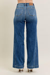 HW Wide Leg Trousers-Jeans-Judy Blue-Denim-0(24)-Inspired Wings Fashion