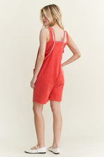 Stripe Pocket Romper-Romper-J Her-Cobalt-Small-Inspired Wings Fashion