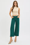 Tummy Control Pants-Pants-Risen Jeans-Hunter Green-1-Inspired Wings Fashion
