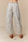 Leopard Grommet Pants-Pants-Peach Love California-Leopard-Small-Inspired Wings Fashion
