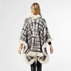 Everleigh Wrap-outerwear-tgbBRANDS:Coco+Carmen,Whispers-Cream/Black-OS-Inspired Wings Fashion