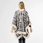 Everleigh Wrap-outerwear-tgbBRANDS:Coco+Carmen,Whispers-Cream/Black-OS-Inspired Wings Fashion