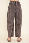 Mineral Washed Corduroy Pants-Pants-J Her-Ash Oak-Small-Inspired Wings Fashion