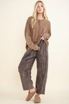 Mineral Washed Corduroy Pants-Pants-J Her-Ash Oak-Small-Inspired Wings Fashion
