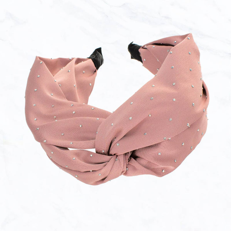 Tiny Bead Headband-headband-Suzie Q USA-Pink-Inspired Wings Fashion