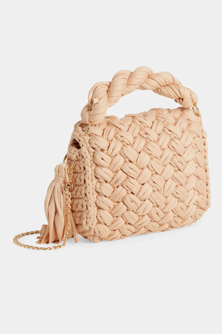 Lucinda Braided Crossbody Bag-Bag and Purses-tgbBRANDS:Coco+Carmen,Whispers-Soft Blush-Inspired Wings Fashion