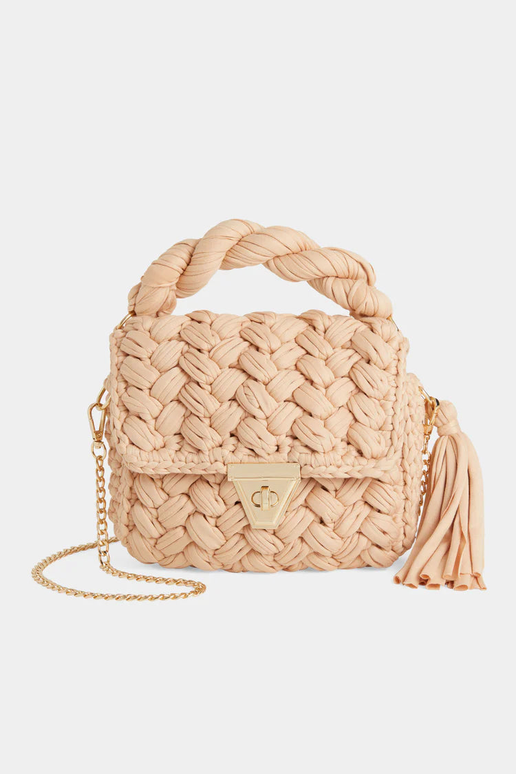 Lucinda Braided Crossbody Bag-Bag and Purses-tgbBRANDS:Coco+Carmen,Whispers-Soft Blush-Inspired Wings Fashion