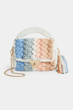 Lucinda Braided Crossbody Bag-Bag and Purses-tgbBRANDS:Coco+Carmen,Whispers-Multi-Inspired Wings Fashion