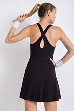 Butter Tennis Dress-Activewear-Rae Mode-Small-Black-Inspired Wings Fashion