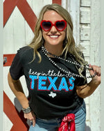 Deep in the Heart of Texas Tee-T-Shirt-Texas True Threads-Small-Charblack-Inspired Wings Fashion