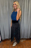 Criss Cross Skirt-Skirts-Pat Dahnke-Small-Black-Inspired Wings Fashion