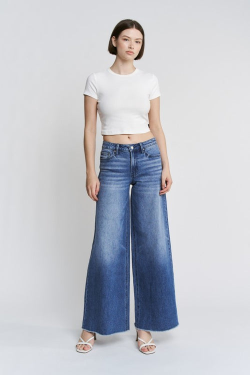 High Rise Jeans-Jeans-MICA Denim-Medium Sea-24-Inspired Wings Fashion