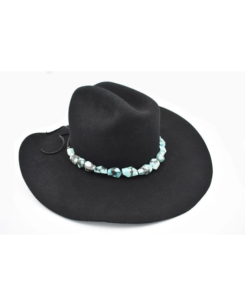 Dual Turquoise Hat Band and Necklace-Necklaces-Jennifer Ponson-Inspired Wings Fashion