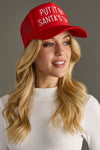 Santa's Tab Trucker Hat-Hat-Panache Apparel-Red-Inspired Wings Fashion