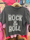 Rock & Roll Tee-T-Shirt-Zutter-Small-Black-Inspired Wings Fashion