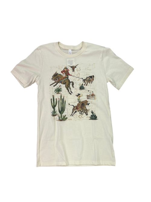 Grandpa's Wallpaper T-Shirt-T-Shirt-XOXO ART & CO-Natural-Small-Inspired Wings Fashion