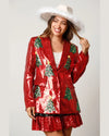 Sequin Christmas Tree Blazer-Blazer-Inspired Wings Fashion-Small-Red-Inspired Wings Fashion