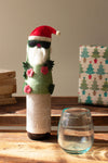 Felt Santa Bottle Topper-bottle topper-Kalalou-Traditional Santa-Inspired Wings Fashion