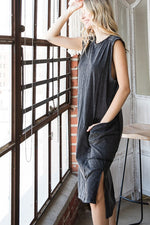 Side Pocket Dress-Dresses-Oli & Hali-Small-Black-Inspired Wings Fashion