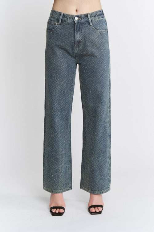 Studded Jeans-Jeans-MICA Denim-Casal-24-Inspired Wings Fashion