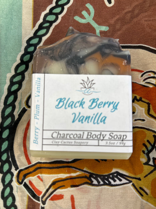 Clay Cactus Soap-soaps-Clay Cactus Soap-Black Berry Vanilla-Inspired Wings Fashion
