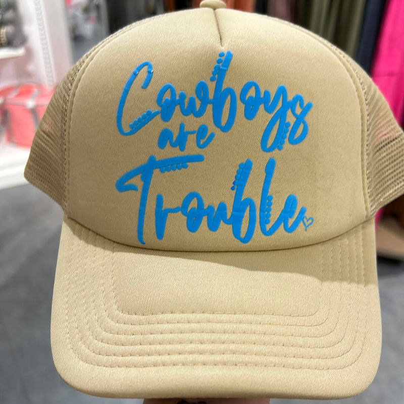 Cowboys are Trouble-Hats-Raisin Arrows-Tan-Inspired Wings Fashion