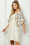 Wing Sleeve Dress-Dress-See and Be Seen-Cream-Small-Inspired Wings Fashion