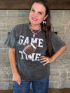 Game Time Tee-Shirts & Tops-Zutter-Black-Small-Inspired Wings Fashion