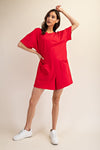 Reversible Summer Tee Romper-Romper-Rae Mode-Black-Small-Inspired Wings Fashion