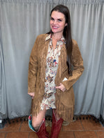 Boar Suede Maxi Coat-Coats & Jackets-Scully-Cinnamon-XS-Inspired Wings Fashion