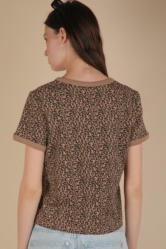 Leopard Top-Top-Very J-Taupe-Small-Inspired Wings Fashion