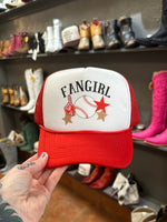 Graphic Trucker Cap-Hats-Babe Wholesale-Red/Fangirl-Inspired Wings Fashion