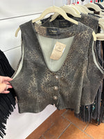 Leopard Vest-Vest-Pat Dahnke-Small-Inspired Wings Fashion