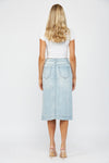 High Rise A-Line Skirt-Skirts-MICA Denim-Small-Inspired Wings Fashion