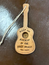 Wooden Guitar Ornaments-ornaments-Sugarboo-Neil Young-Brown-Inspired Wings Fashion