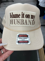Lucky Girl Trucker Hats-hat-Lucky Girl Boutique-Blame Husband-Inspired Wings Fashion